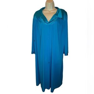 Vanity Fair vintage blue night gown size XXL